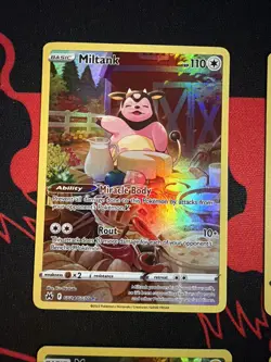 Lot Of 4 Pokemon TCG Cards Galarian Gallery See Pics, Miltank, Altaria, Mareep - Image 2