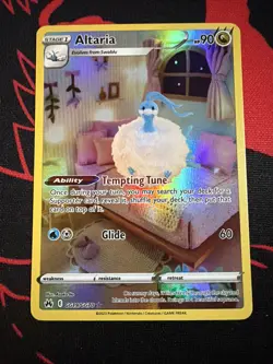 Lot Of 4 Pokemon TCG Cards Galarian Gallery See Pics, Miltank, Altaria, Mareep - Image 5