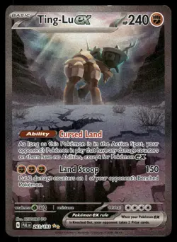 Pokemon Cards Ting-Lu ex 263/193 Paldea Evolved Special Illustration Rare NM *2 - Image 1