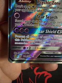 Jirachi GX 79a/236 Pokemon TCG Card Alternate Art Promo Near Mint - Image 5