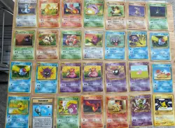 Pokemon Japanese Vintage Lot 60 Card Neo Genesis Gym Fossil Base WOTC 1996-2001 - Image 2
