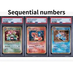 PSA 1 Pokemon Card Venusaur Charizard Blastoise Holo CD Promo Set 1999 Japanese - Image 1
