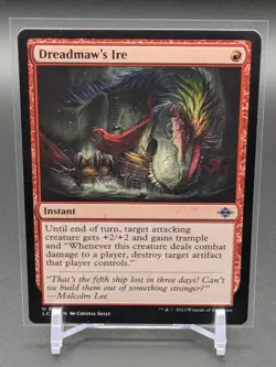 DREADMAW'S IRE 147 - The Lost Caverns of Ixalan UC NM - - Image 1