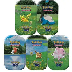 TCG Pokemon GO Mini Tin - SEALED DSIPLAY BOX (10 tins) ✅ IN HAND ✅ - Image 2