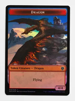 MTG Commander: Dominaria United - Bird Dragon - 002/026 Token Foil - Image 2