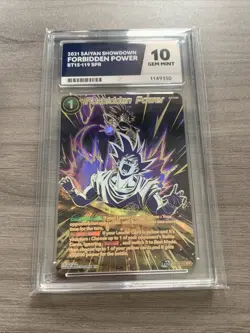 Dragon Ball Super Ace 10 Saiyan Showdown BT15-119 (Goku) SPR Forbidden Power - Image 1