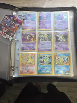 Pokemon Vintage Binder And Cards - Image 2