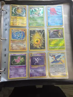 Pokemon Vintage Binder And Cards - Image 4