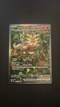 Pokemon TCG Gouging Fire EX Ancient 204/162 - Image 1