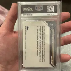 Victor Wembanyama 2023 Topps NOW D1 Draft Rookie RC PSA 10 GEM MT - Image 2