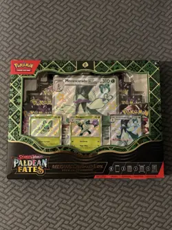 Pokemon TCG Paldean Fates Meowscarada ex Premium Collection Box New & Sealed - Image 1