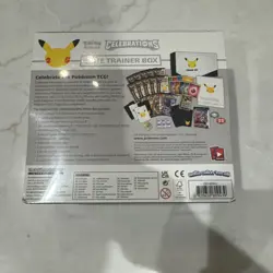Pokemon Celebrations Elite Trainer Box (ETB) Factory Sealed With Minor Defects - Image 3