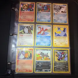 Vintage Pokemon Binder Collection Various Sets 1st edition Sumiyoshi kizuki lot - Image 2