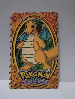 1999 Topps Pokemon the First Movie Dragonite 12 of 12 Die-Cut Rare - Image 1