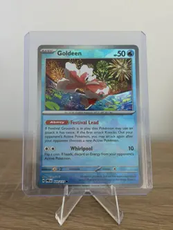 Goldeen Master Ball Holo #20/131 Pokemon Prismatic Evolutions - Near Mint/Mint - Image 1