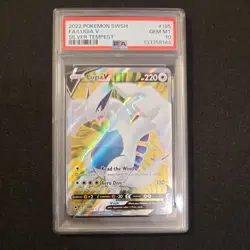 Pokemon 2022 Lugia V 185/195 Full Art Silver Tempest GEM MINT PSA 10 - Image 1