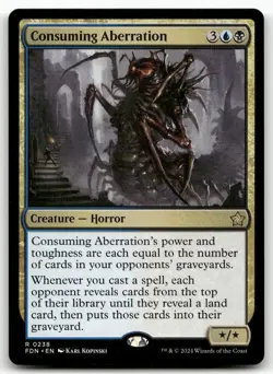 Consuming Aberration R Foundations 238 MTG NM - Image 1