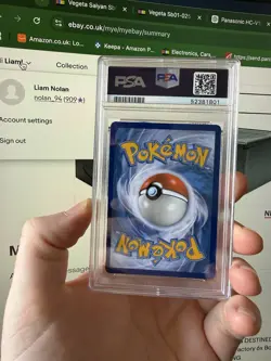 Pokemon TCG Hidden Fates Moltres, Zapdos, Articuno GX SM210 PSA 10 - Image 2