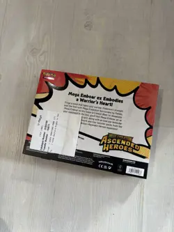 Pokemon TCG Ascended Heroes Mega Emboar EX Box Sealed Brand New - Image 3