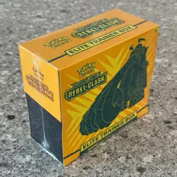 NEW Rebel Clash Sword & Shield Pokemon Elite Trainer Box ETB Sealed - Image 2