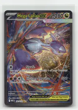 Mega Latias ex 181/132 ME01: Mega Evolution Pokemon Card NM - Image 1