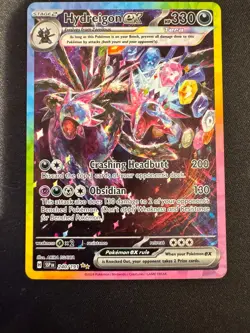 Pokemon TCG Hydreigon EX Holo Card Sir 240/191 SV08 Surging Sparks NM Condition - Image 1