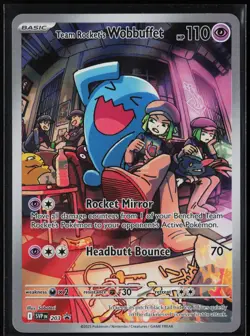 SV: Scarlet & Violet Promo Cards #203 Team Rocket's Wobbuffet - Image 1