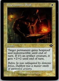 Blacksmith's Skill (Retro Frame) - C - Foil MTG: Modern Horizons 2 2021 [LP] - Image 1