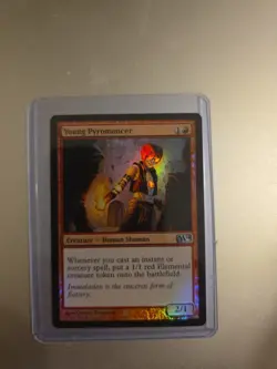 Young Pyromancer Core Set 2014 (M14) Foil - Image 1
