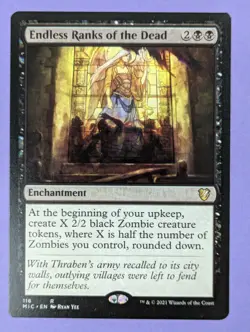 MTG Magic: Midnight Hunt Commander: Endless Ranks of the Dead #116 Rare - NM - Image 1
