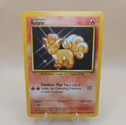 1999 Pokemon Game Base Set #68/102 Vulpix Non Holo Near Mint - Image 1