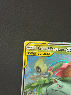 Pokemon Celebi & Venusaur GX 1/181 SM Team Up Ultra Rare Holo M/NM - Image 4