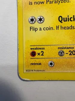 Pokemon TCG XY Pikachu 42/146 Common Regular MP - Image 4