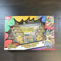 Pokemon TCG Mega Lucario ex Premium Poster Collection Promo Box English 2024 - Image 1