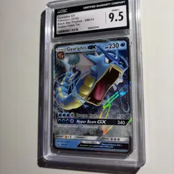 (Eng) Pokemon Gyrados GX Black Star Promos SM2-12 Hidden Fates Tin CGC 9.5 Mint+ - Image 3