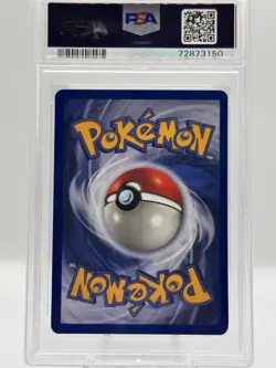 Chansey Holo 1999 Pokemon Unlimited #3 WOTC PSA 8 Spanish - Image 2