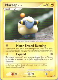 2009 Platinum Mareep Common #82/127 - Image 1