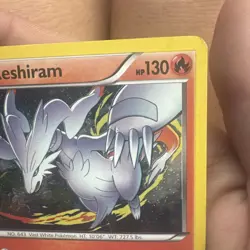 Reshiram 17/116 Plasma Freeze PERFECT BREATH HOLO SWIRL Pokemon LP - Image 4