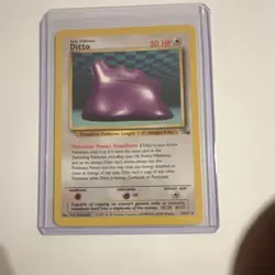 Wizards of the Coast Ditto 3/62 Fossil Unlimited Rare English 1999 50 HP - Image 1