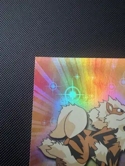 Arcanine #59 - 1999 Pokemon Topps Series 1 Blue Logo - Rainbow Foil Very Rare NM - Image 5