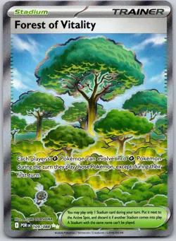 FOREST OF VITALITY 109/088 ULTRA RARE PERFECT ORDER POKEMON HOLO NM/M - Image 1