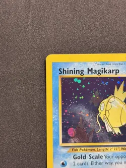 2001 Pokemon Neo Revelation Shining Magikarp 66/64 Double Holo Error - Image 2