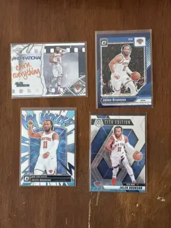 2024-25 Panini Lot Of Jalen Brunson Inserts And Parallels - Knicks - Image 1