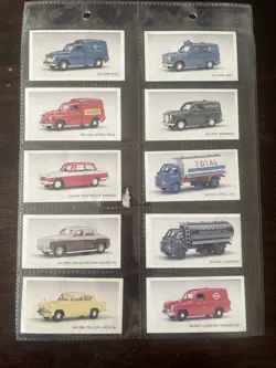 Vanguard’s Cards 97-2001 95 Cards Of Cars & Vans See Pictures for Details - Image 1