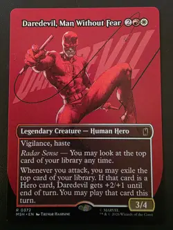 Magic the Gathering - Marvel super heroes - Daredevil, Man Without Fear 0372 - Image 1