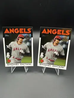 2021 Topps - 1986 Topps Baseball 35th Anniversary Shohei Ohtani #86B-22 Lot Of 2 - Image 1