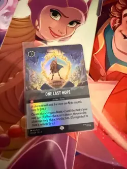 Disney Lorcana - One Last Hope. Epic Foil 222/204 - Image 1