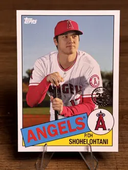 2020 Topps #85-2 Shohei Ohtani 1985 Topps Baseball 35th Anniversary (Series One) - Image 1