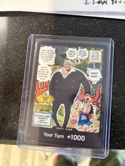 Bandai One Piece Card Game 2nd Anniversary Don!! Promo Monkey D. Garp & Luffy - Image 1