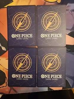 ONE PIECE TCG: MONKEY.D.LUFFY ST16-005 x4 GREEN Starter Deck Uta 🔥 - Image 2